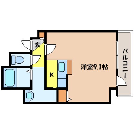 西１８丁目駅 徒歩5分 5階の物件間取画像